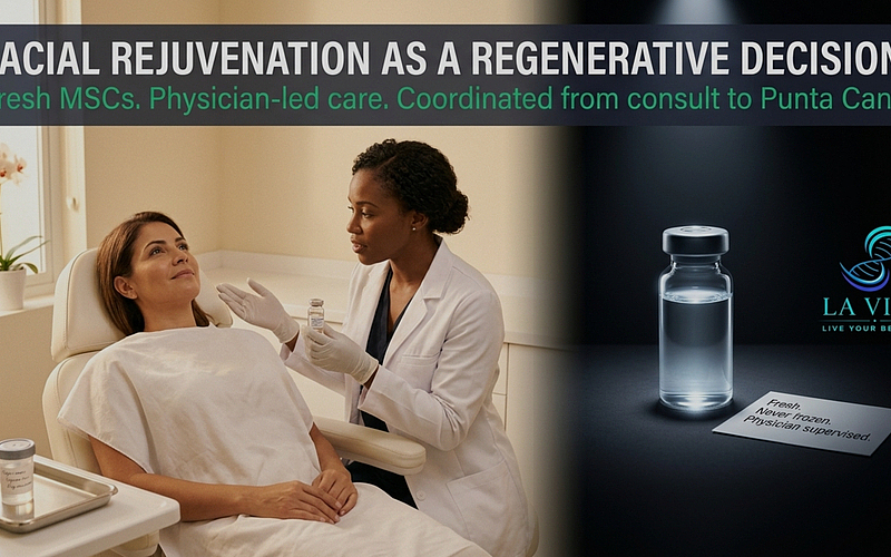 Facial Rejuvenation, Reframed: Fresh, PhysicianLed MSCs for Wellness and Confidence